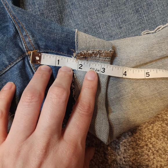 NWT Madewell High-Rise Denim Shorts in Derby Wash Size W 36 or 20W - Picture 4 of 16